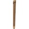 Ekena Millwork Traditional Arts & Crafts Smooth Bracket, Western Red Cedar, 3 1/2"W x 42"D x 48"H BKT04X42X48TRA03SWR - alternate 3
